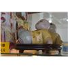 Image 3 : CHINESE PORCELAIN FIGURE OF SHOU LOU IMMORTAL, GOD OF LONGEVITY & CHINESE BOY W/CRACKLE GLAZE (2 PCS