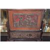 Image 3 : CHINESE ROSEWOOD CARVED TABLE SCREEN PLAQUE