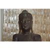 Image 3 : CARVED BURMESE STANDING BUDDHA STATUE