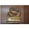 Image 3 : SMALL BURMESE STANDING BUDDHA & GANESHA STATUE (2 PCS)