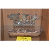 Image 1 : VINTAGE JAPANESE FOLK ART CARVINGS (2 PCS)