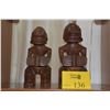 Image 1 : TIKI CARVINGS (2 PCS)