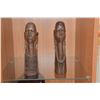Image 2 : AFRICAN WOOD CARVINGS (2 PCS)