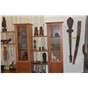 Image 2 : ENTERTAINMENT DISPLAY CABINET W/3 GLASS DOORS, 2 CUPBOARDS, 4 DRAWERS & SHELVES