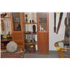Image 3 : ENTERTAINMENT DISPLAY CABINET W/3 GLASS DOORS, 2 CUPBOARDS, 4 DRAWERS & SHELVES