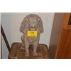Image 1 : CERAMIC TEMPLE LION (21 3/4")