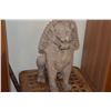 Image 2 : CERAMIC TEMPLE LION (21 3/4")