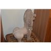 Image 3 : CERAMIC TEMPLE LION (21 3/4")