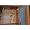 Image 2 : BALINESE WOOD CARVINGS & SOAPSTONE FAMILY TREE SCULPTURE (3 PCS)