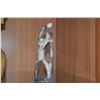 Image 7 : BALINESE WOOD CARVINGS & SOAPSTONE FAMILY TREE SCULPTURE (3 PCS)