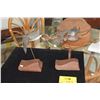 Image 1 : 3 DIMENSIONAL HAND CARVED & PAINTED BIRD SCULPTURES; WAYNE WILLIS STUDIO (2 PCS)