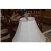 Image 2 : ANTIQUE CHINESE PORCELAIN GINGER JAR LAMP W/JADE FINIAL (28")