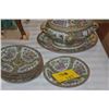 Image 1 : ROSE MEDALLION TUREEN & BOWLS (9 PCS)