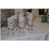Image 1 : VINTAGE FOOTED TEA CUPS & SAUCERS (26 PCS)