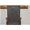 Image 2 : ANTIQUE CHINESE WOOD CARVED TABLE SCREEN (17 1/2" X 10 1/2")