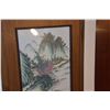 Image 2 : FRAMED PORCELAIN PLAQUE (15 1/2" X 21 1/2")