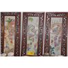 Image 1 : FRAMED CHINESE FAMILLE ROSE PORCELAIN PLAQUES (4 PCS)