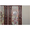 Image 2 : FRAMED CHINESE FAMILLE ROSE PORCELAIN PLAQUES (4 PCS)