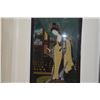 Image 2 : FRAMED CHINESE BEAUTY REVERSE GLASS PAINTING (22" X 14 1/2")