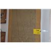 Image 1 : CHINESE SILK SCROLL, BIRD & BUDDING FLOWERS; SIGNED (APPROX. 74" X 25 1/2")
