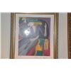 Image 2 : FRAMED ART PRINT, PRINTERS PROOF 10/25; SIGNED LINDA LEE KINFF (13 1/4" X 15")