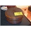 Image 1 : JAPANESE KEYAKI WOOD RICE POT W/LID (11")