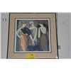 Image 1 : FRAMED ART PRINT, "INTERMISSION", 1161/1250; SIGNED BARBARA A. WOOD