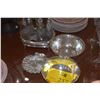 Image 1 : STERLING CRUET CADDY & SILVERPLATE BOWLS & DISH (4 PCS)