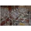 Image 1 : COLLECTION OF CRYSTAL STEMWARE (7 PCS)