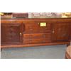 Image 2 : ROSEWOOD ENTERTAINMENT CABINET W/2 DOORS, 2 DRAWERS & DROP DOWN COMPARTMENT