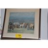 Image 1 : FRAMED HUNTING PRINT