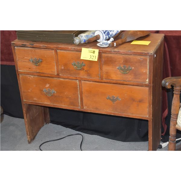 FARM HOUSE COUNTRY CHEST W/5 DRAWERS