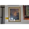 Image 1 : FRAMED PHOTO PRINT, KILAUEA-IKI '59 (17 1/2" X 21 1/2")