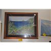 Image 1 : KOA SHADOW BOX FRAMED LITHOGRAPH; PEGGY CHUN (39" X 31")