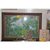 Image 2 : SHADOW BOX FRAMED LITHOGRAPH; EILEEN SEITZ (46 3/4" X 32 3/4")