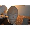 Image 2 : ANTIQUE HAND CARVED FACE FROM CORAL (KAUAI)