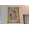 Image 1 : FRAMED OFFSET PRINT, "HAWAIIAN NIGHTS"; SIGNED JOHN KELLY (13 1/2" X 20 1/2")