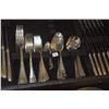 Image 2 : CHRISTOFLE STERLING FLATWARE IN CASE, SERVICE FOR 12 (3,308 G W/O KNIVES) (96 PCS)