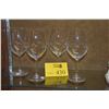 Image 1 : CRYSTAL WINE GLASSES MARQUIS