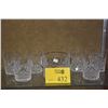 Image 1 : WATERFORD CRYSTAL ROCKS GLASSES & ATLANTIS ICE BUCKET (7 PCS)