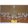 Image 1 : WATERFORD DECANTER W/STEMWARE (15 PCS)