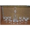 Image 2 : WATERFORD DECANTER W/STEMWARE (15 PCS)