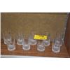 Image 1 : CRYSTAL WATER GLASSES (9 PCS)
