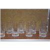 Image 2 : CRYSTAL WATER GLASSES (9 PCS)