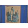 Image 3 : FRAMED COLOR LITHOGRAPH, FROM THE BIBLE, CHAGALL W/CERTIFICATE OF AUTHENTICITY (19 3/4" X 21 3/4")