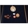 Image 2 : OPIHI SHELL PENDANT, KOA PENDANTS (2) & SEED PENDANT (4 PCS)