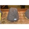 Image 1 : VERY OLD KAUAI "BAT EARS" STIRRUP POI POUNDER (4 1/2" X 4 1/2")