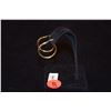 Image 2 : 14K HOOP EARRINGS (1.1 G)