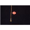 Image 1 : 14K CROSS PENDANT ON CHAIN (1.8 G)