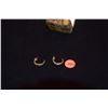 Image 1 : MING'S 14K EARRINGS (1.9 G)